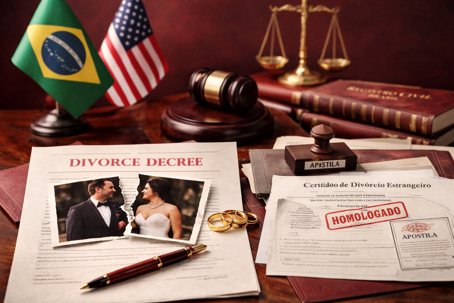 Não consegui renovar meu passaporte brasileiro no consulado porque me divorciei nos EUA. O que o estado civil tem a ver com isso? - Global Law Advisors | Direito de Família Internacional